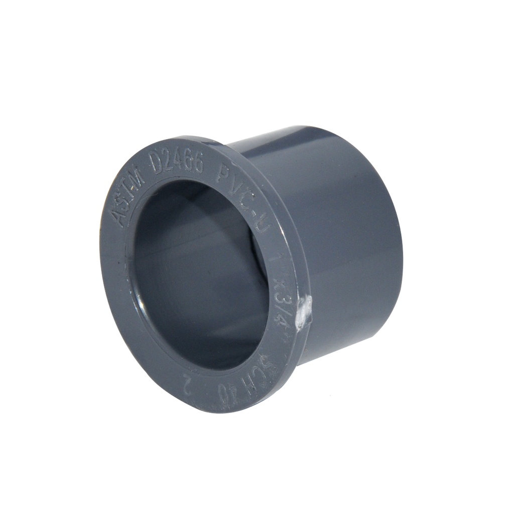 REDUCCION DE PVC AF T / BUSHING LISO DE 3/4" X 1 1/2" REF. CPV-AF43 MARCA SEMILIC