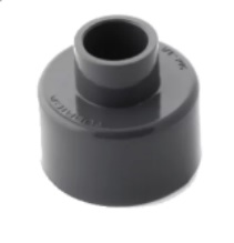 REDUCCION DE PVC AF ASTM 1 1/2" X 1/2" EN LINEA PARA SOLDAR REF. 1010000414 MARCA TUBRICA