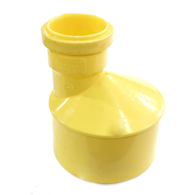 REDUCCION RECTA DE PVC PARA AGUA SERVIDA DE 75 MM X 50 MM (3" X 2") REF. C170050S MARCA UNITECA