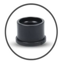 REDUCCION DE PVC AF T/ BUSHING LISO DE 2" X 1" REF. C770243G MARCA UNITECA