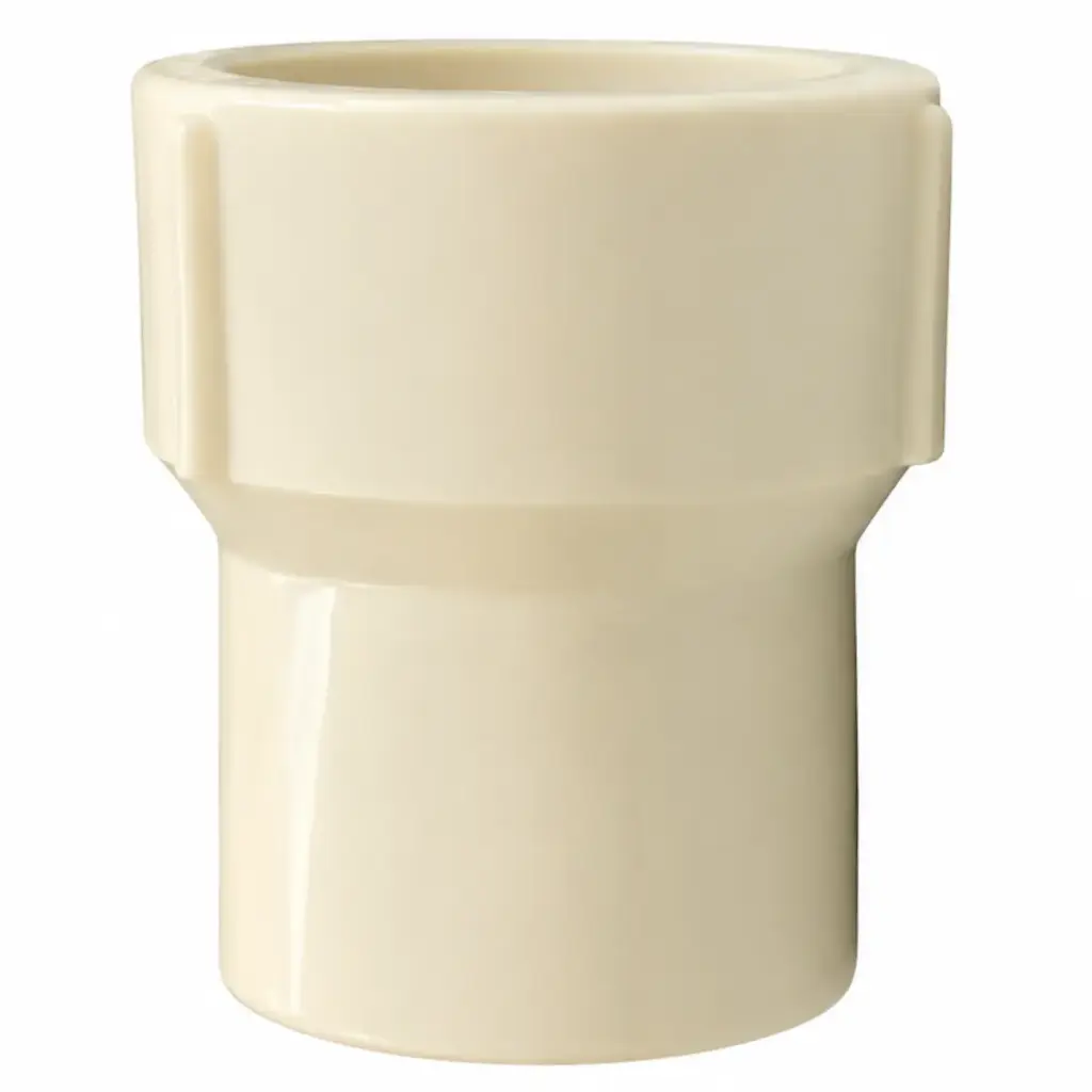 REDUCCION DE PVC AF 3/4" X 1/2" CON ROSCA REF. C770401G MARCA UNITECA /TUBOMAX
