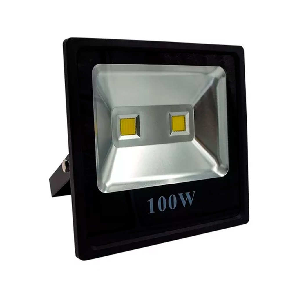 REFLECTOR CUADRADO LED 100 W COB AC 85 - 265 V 6.500 K MARCA HEA LIGHT