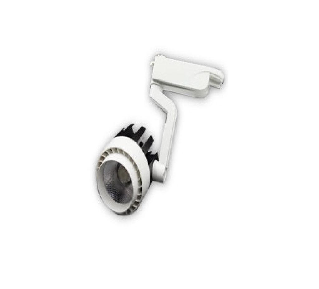 REFLECTOR LED 20W 6500K 85-265V DE ALUMINIO PARA RIEL H REF. LAMP-LEDRIEL-20W MARCA HEA LIGHT / LED