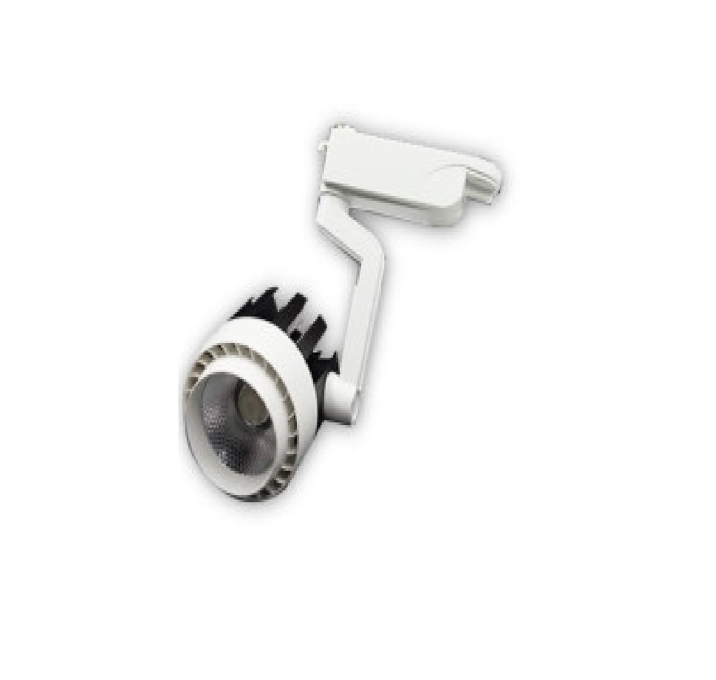 REFLECTOR LED 30W 6500K 85-265V DE ALUMINIO PARA RIEL H EF. LAMP-LEDRIEL-30W MARCA HEA LIGHT