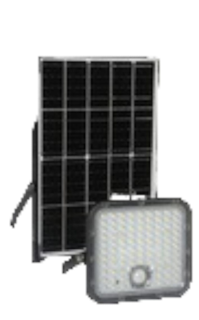 REFLECTOR PARA JARDIN 10W 6500K 1500LM 5.5V ABS+PC IP65 MOD. CUBE C/PANEL SOLAR REF. LSR30W6K ILUMIN