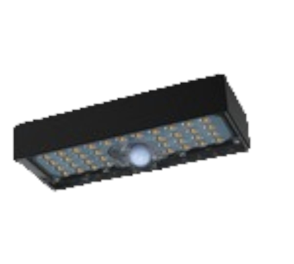 REFLECTOR PARA JARDIN 6W 4500K 800LM 5.5V ABS+PC IP65 MOD. BRICK C/PANEL SOLAR REF. LRS6W4K ILUMINAK