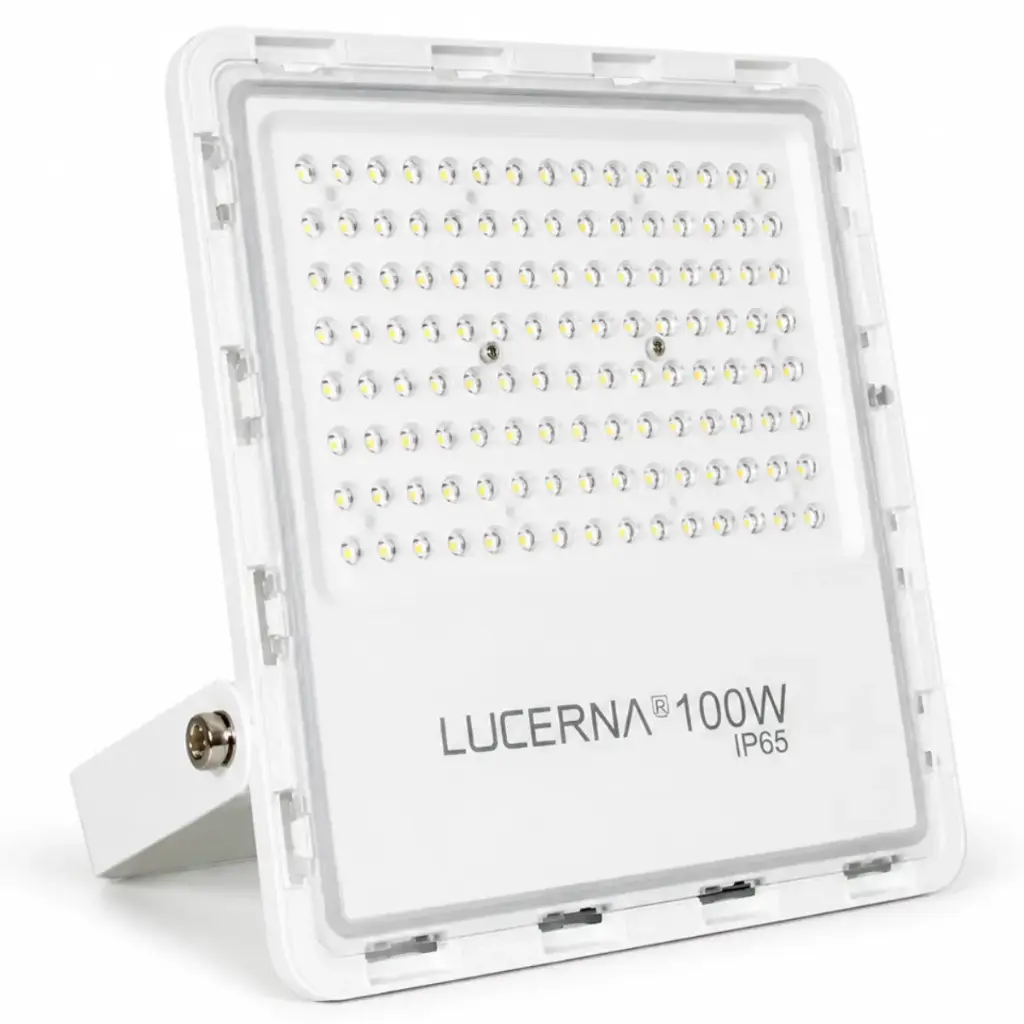 REFLECTOR LED EXTRA PLANO 100 W COLOR BLANCO 6500 K IP65 MULTV 95 - 295 V REF. RP100B MARCA LUCERNA