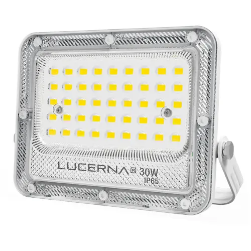 REFLECTOR LED EXTRA PLANO 30 W COLOR BLANCO 6500 K IP67 MULTV 90-277V REF. RP30PH MARCA LUCERNA