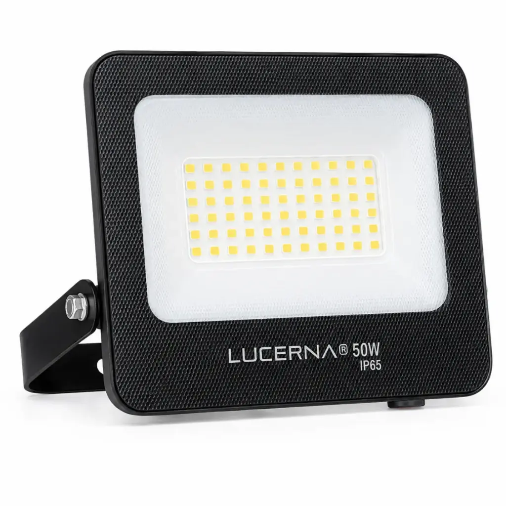 REFLECTOR LED COMPAC 50 W COLOR NEGRO 3000 K IP65 100-277V 900LM/W REF. 726973 MARCA LUCERNA