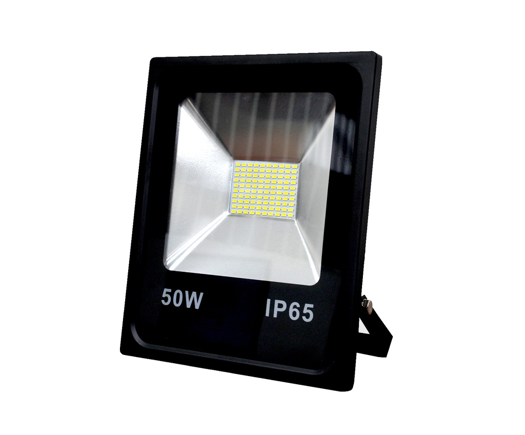 REFLECTOR LED SLIM SMD 50 W AC 100 - 277 V 6000 K REF. LUXRF.50BF MARCA LUXOLAR