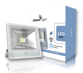 REFLECTOR LED IPAD/CUADRADO 30W IP66 6500K MOD. FLOOD LGHT REF. 8802020566434 MARCA NANUM LIGHT