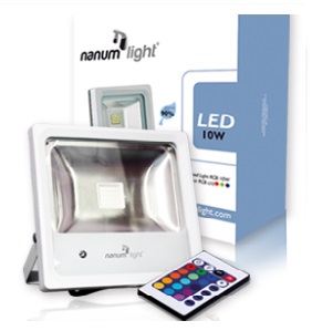 REFLECTOR LED RGB 20W IP66 MOD. FLOOD LGHT REF. 880202056739 MARCA NANUM LIGHT