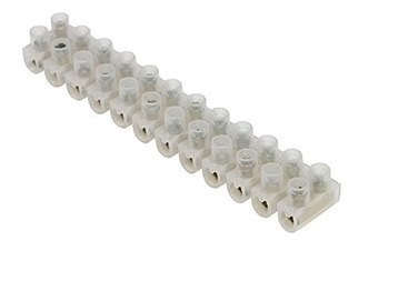 REGLETA BORNERA PLASTICA 20 A 400 V 14 MM TBS-20A UNIDAD REF.CON24314 MARCA ANDELI