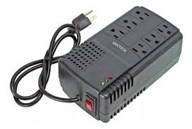 REGULADOR DE VOLTAJE AUTOMATICO Y MULTITOMA 6 CONTACTOS REF. PCG1200S MARCA ARAWAK
