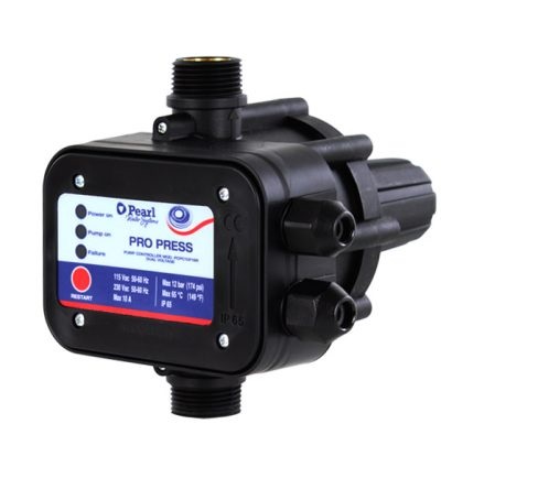 REGULADOR ELECTRONICO DE PRESION PRO PRESS 1" MAX 177 PSI 115-230V 10 AMP REF. PCPC10F16R PEARL