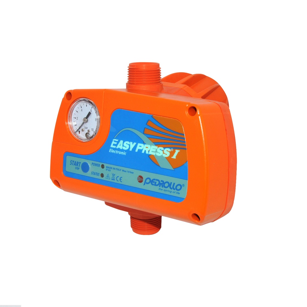 REGULADOR ELECTRONICO DE PRESION EASYPRESS 1 HP 115 V 60HZ C/MANOM. REF. 50066/215U1P MARCA PEDROLLO