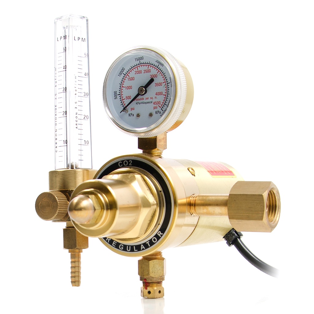 REGULADOR DE CO2 C / CALENTADOR D/100 V/60H REF. 2001111 MARCA WELDTECH