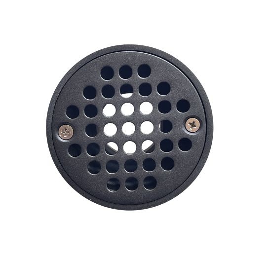 REJILLA PERFORADA REDONDA DARK DE 2" REF. 08RJ03DARK MARCA FP