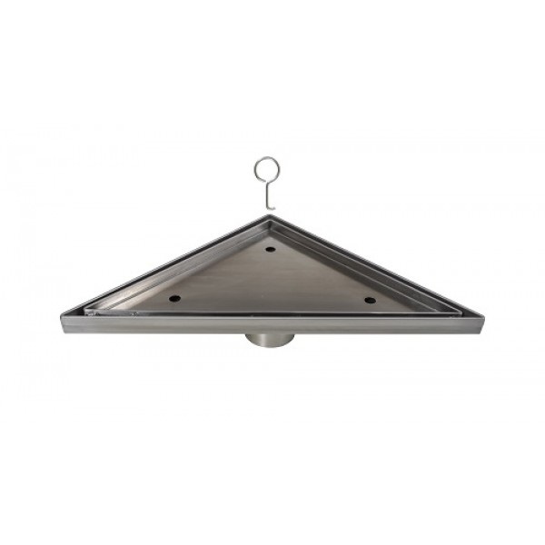REJILLA TRIANGULAR ACERO INOX 36.3 CM X 18.4 CM REF. 08RJ951 MARCA FP