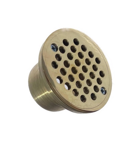 REJILLA STANDAR C/LARGA 1 1/4" COLOR BRONCE CROMADA REF. 04062085 MARCA METALES ALEADOS