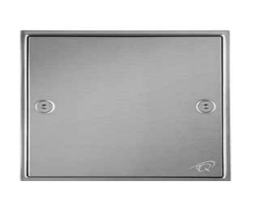 REJILLA CUADRADA / CENTRO PISO SERIE RIA 5.3/4" X 5.3/4" SATINADO REF14.100.2010 MARCA QUALITY METAL