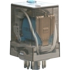 RELE 11 PINES DE 24 VDC ( CORRIENTE CONTINUA ) 10 AMP 250 V REF. 49100 MARCA EBCHQ