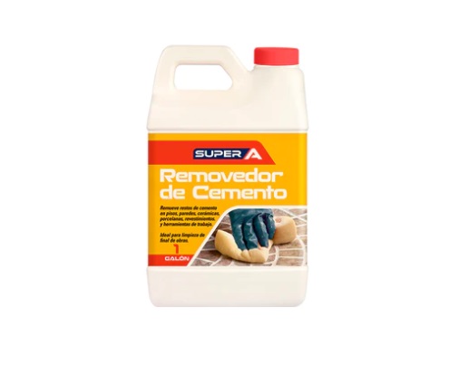 REMOVEDOR DE CEMENTO 1 LITRO REF. 00500100502999 COD. 001076 MARCA SUPER A