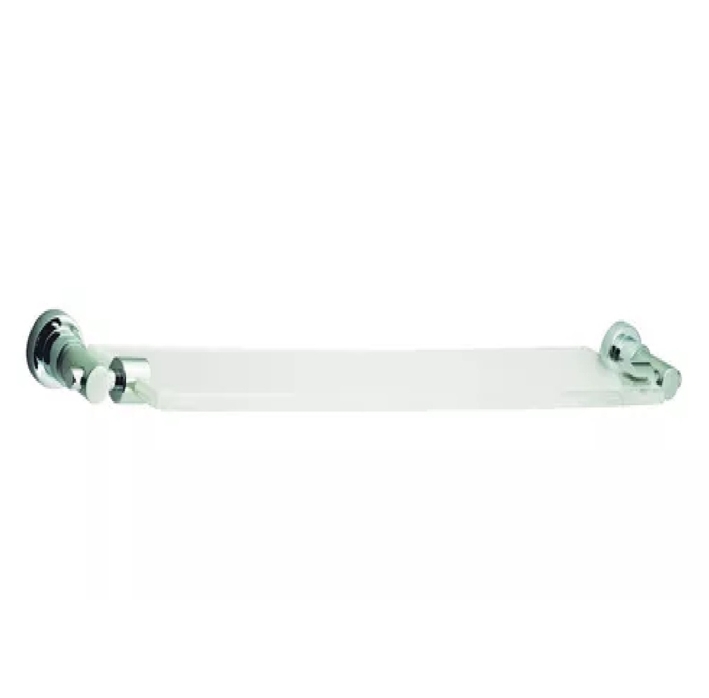 REPISA ACRILICA DE 60 CM SERIE COLLAGE SOPORTE CROMADO REF. 37ACB006 MARCA FP