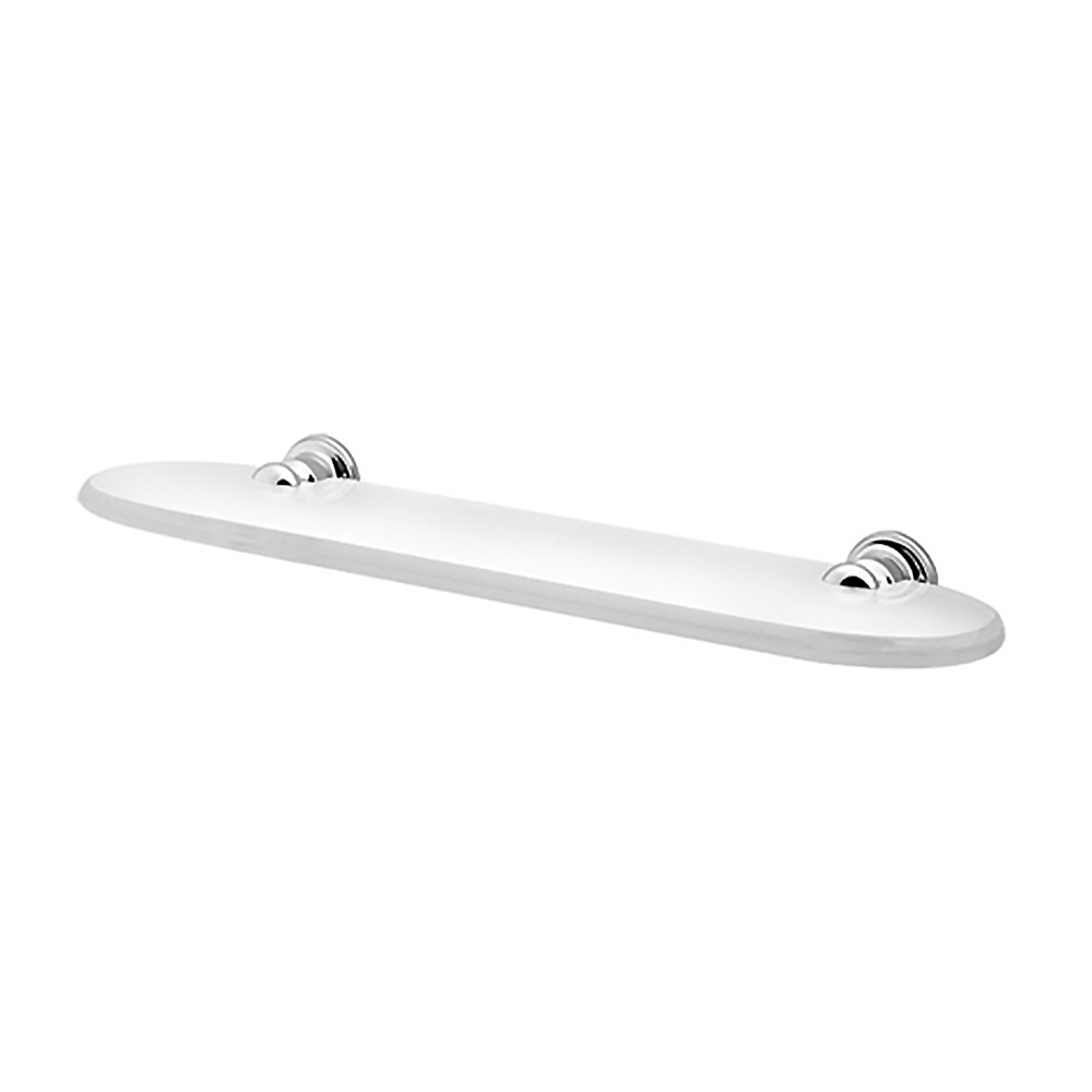 REPISA ACRILICA DE 40CM SERIE CLASS SOPORTE CROMADO REF. 37REPC00 MARCA FP