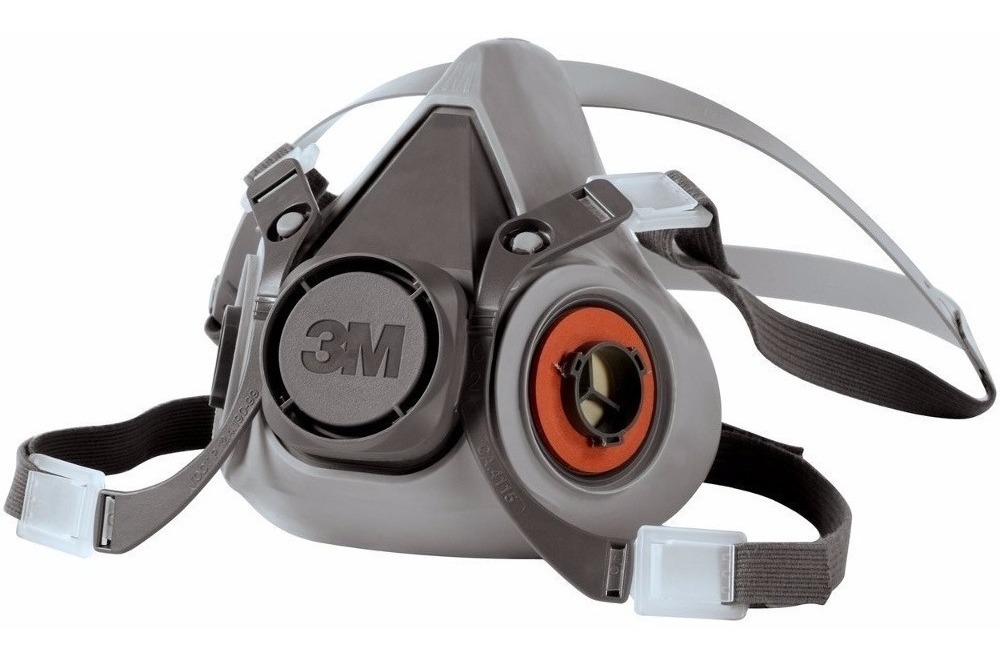 RESPIRADOR FACIAL MEDIA CARA MEDIANO REF. 6200 /07025 MARCA 3M