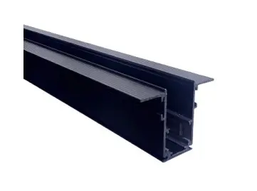 RIEL / CARRIL TRACK LIGHT P/EMPOTRAR 48 V 2 MTS COLOR NEGRO REF. AI-MG48RB-2M MARCA ARTIG LIGHT