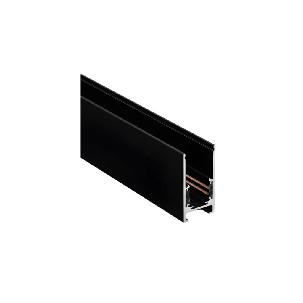 RIEL / CARRIL TRACK LIGHT SUPERFICIAL 48 V 2 MTS COLOR NEGRO REF. AI-MG48S-2M MARCA ARTIG LIGHT