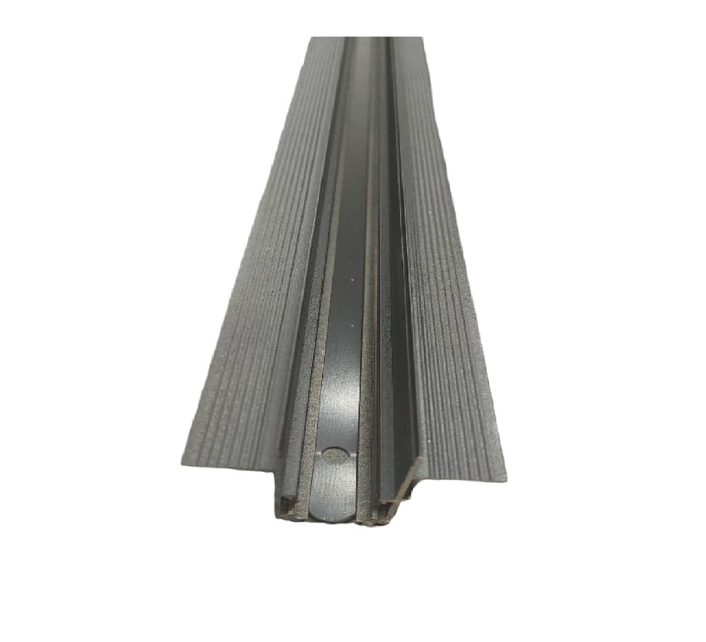 RIEL TRACK LIGHT MAGNETICO EMPOTRAR 2 MT X 2.50CM X 5CM COLOR NEGRO 48 V REF. LS2M MARCA ILUMINAK