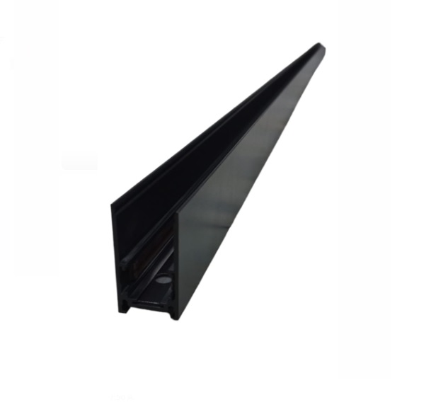 RIEL TRACK LIGHT MAGNETICO SUPERFICIAL 2MTS X 2.50CM X 5CM NEGRO 48V REF.LUM-223B MARCA LUMIND