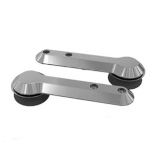 RIEL SISTEMA DESLIZANTE EVO 2 MTS TITANIO PARA PUERTAS REF. 1EVO0003 COD. 835096 MARCA ROMETAL