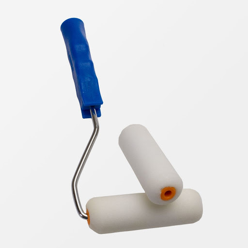 RODILLO DE GOMA ESPUMA RODIFACIL DE 4" REF. 0068-C12 MARCA CEBRA