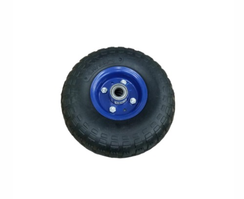 RUEDA MACIZA PARA CARRETILLA DE 10" CON ROLINERA (UNIDAD) REF. 423359 MARCA BRUFER