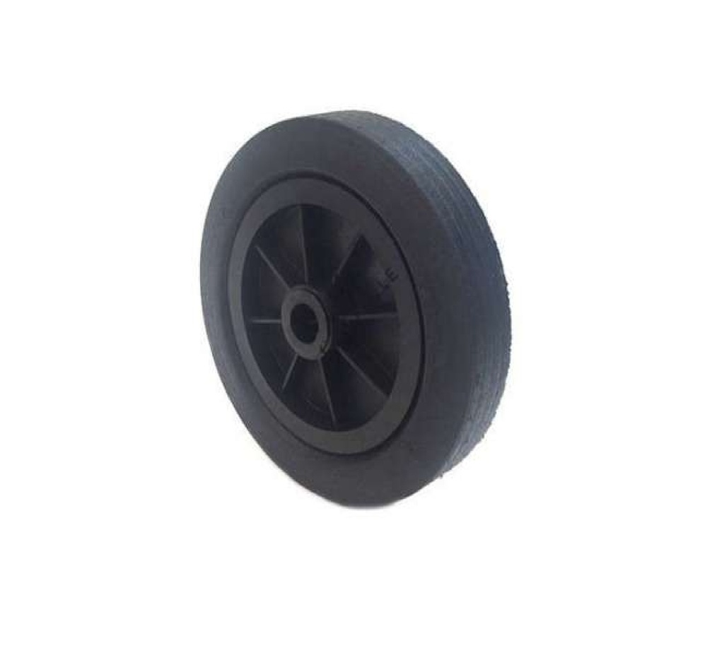 RUEDA MACIZA 8" RIN METAL BUJE EXTERNO CAPACIDAD CARGA 100 KG ( UNIDAD ) REF. 9101049 MARCA IMSA