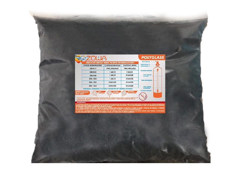 SACO DE CARBON ACTIVADO GRANDE 5 KG REF. SACO-CARBON-5 MARCA ZOWA ( PROMO )
