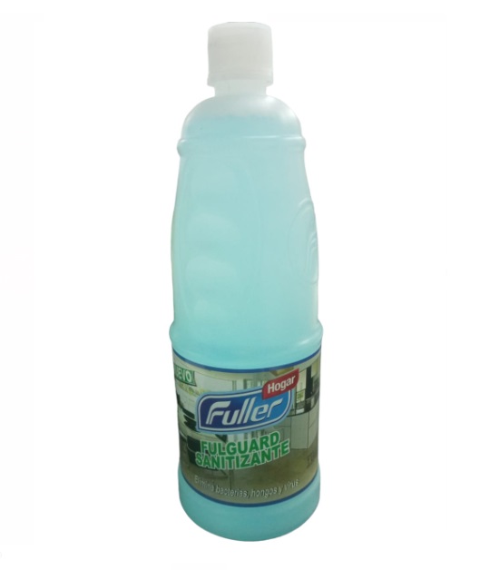 SANITIZANTE ELIMINA BACTERIAS - HONGOS - VIRUS 1 LITRO FULGUARD REF. 1102125 / 000108 MARCA FULLER