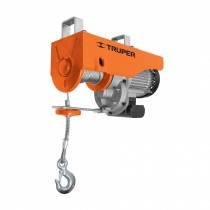 SEÑORITA / POLIPASTO ELECTRICA 1500 W 13.1A CAP. 1 TON MOD. POLE-1000 127 V REF. 16848 MARCA TRUPER