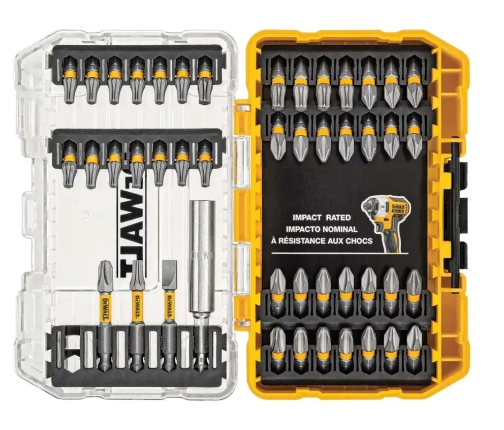 SET DE PUNTAS PARA TALADRO DEWALT REF. DWAMFQ110 MARCA DEWALT