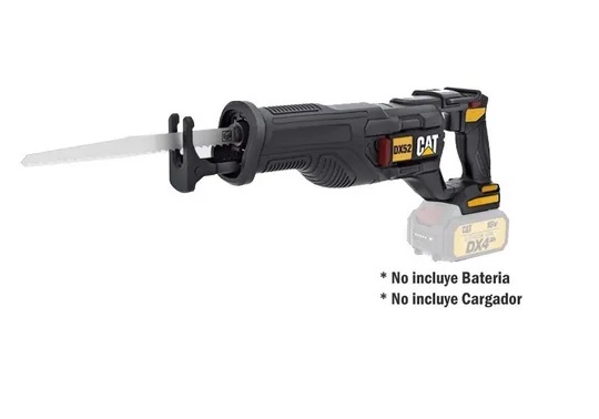 SIERRA SABLE INDUSTRIAL INALAMBRICA 18 V 3000RPM NO INCLU BATERIA-CARG REF. DX52B / 898373 MARCA CAT