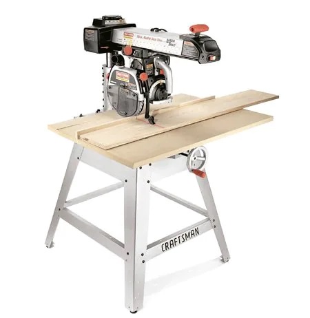 SIERRA DE BRAZO RADIAL 10" 3 HP REF. CP-22010 MARCA CRAFTSMAN