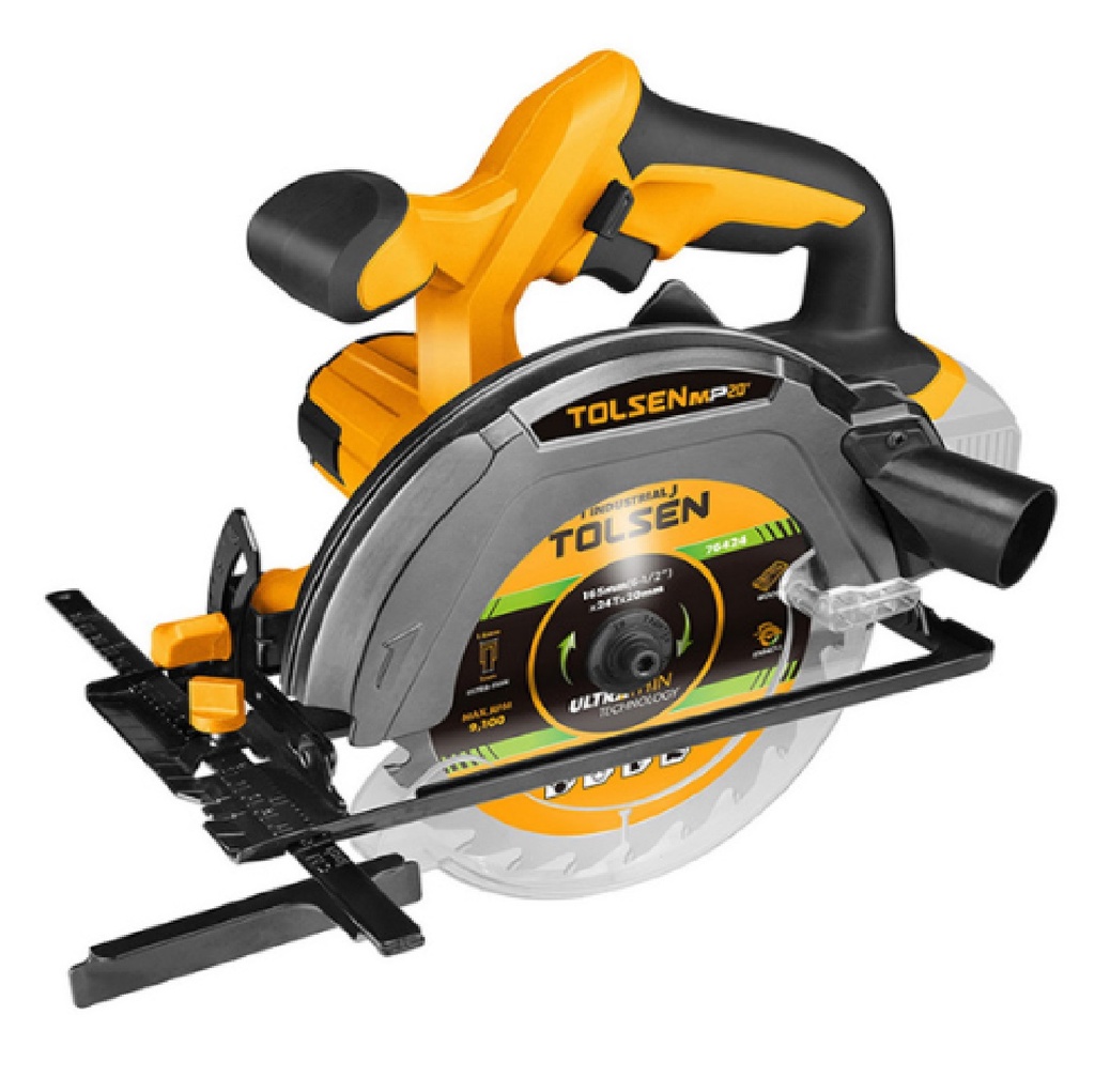 SIERRA CIRCULAR INALÁMBRICA 20 V REF. 87225 MARCA TOLSEN