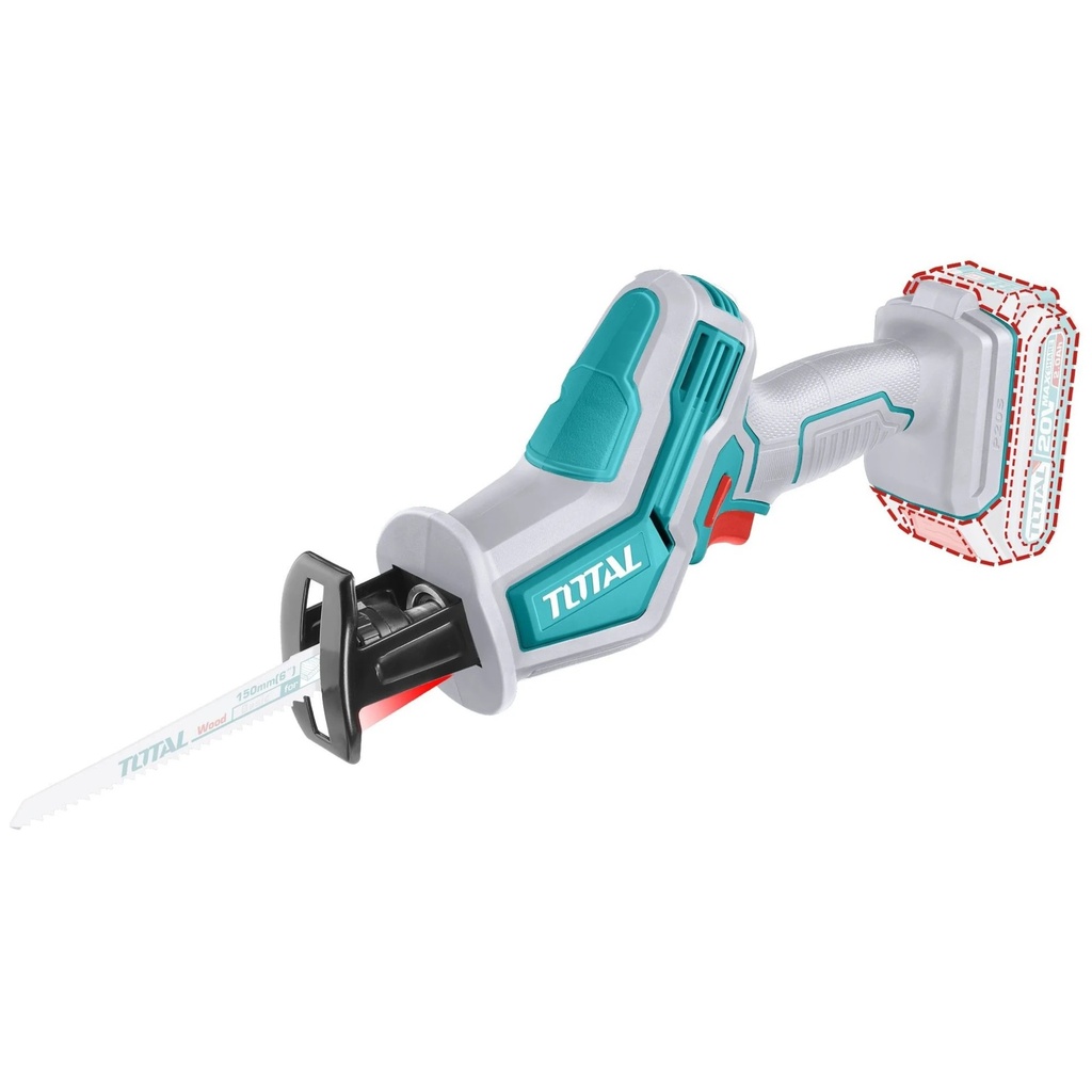 SIERRA SABLE INALAMBRICA 20 V 3200RPM NO INCLUYE BATERIA-CARG-CUCHILLA REF. TRSLI6506 TOTAL TOOLS