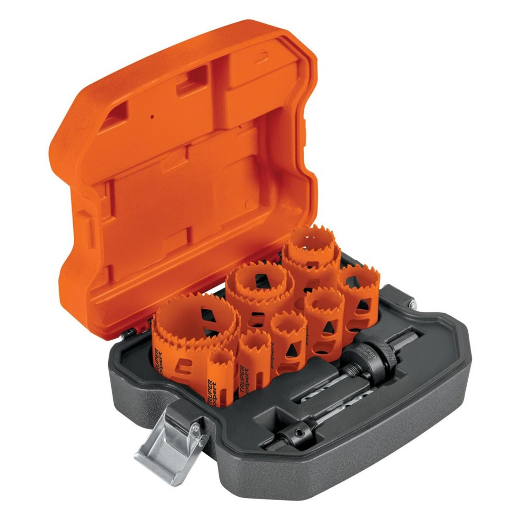JUEGO DE SIERRA COPA BIMETALICA 13 PZAS MOD. KITB-11 REF. 15411 MARCA TRUPER