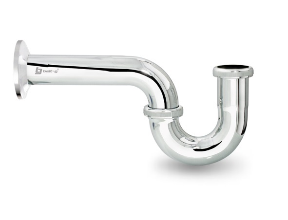 SIFON PARA FREGADERO METALICO 1 1/2" CON ROSCA REF. REF. GRI-1886 / 000596 MARCA BELT-G