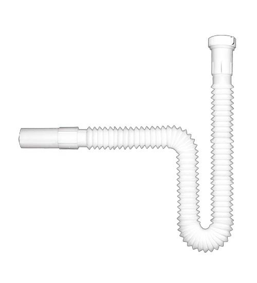 SIFON PARA FREGADERO EXTENSIBLE DE PLASTICO 1 1/2" REF. GRI-1917 MARCA BELT-G