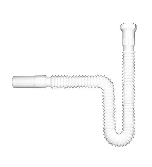 SIFON PARA LAVAMANO EXTENSIBLE DE PLASTICO 1 1/4" REF. GRI-1918 MARCA BELT-G